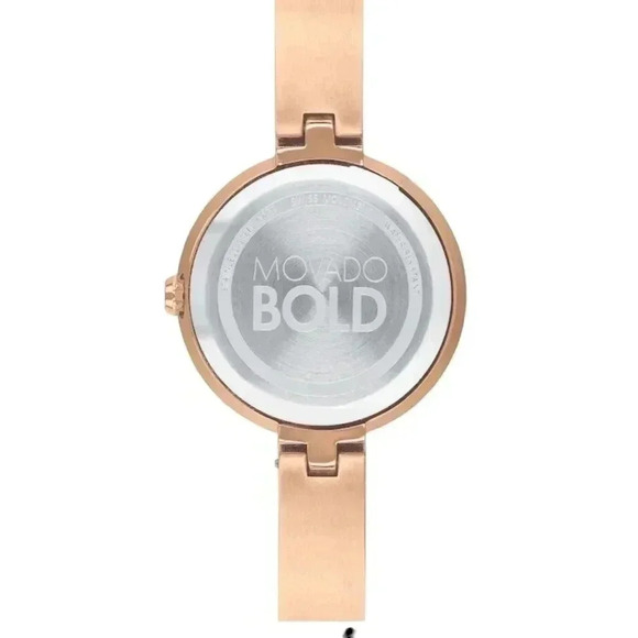MOVADO BOLD Women's Stainless Steel Mother of Pearl watch. Hour Sale!!! - Picture 4 of 6